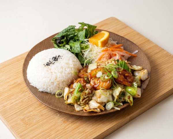 Wok-Fried Rice Bowl